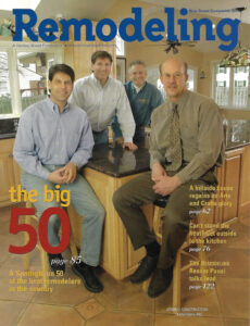 Remodeling Magazine - Big 50 Award - Jendell Construction